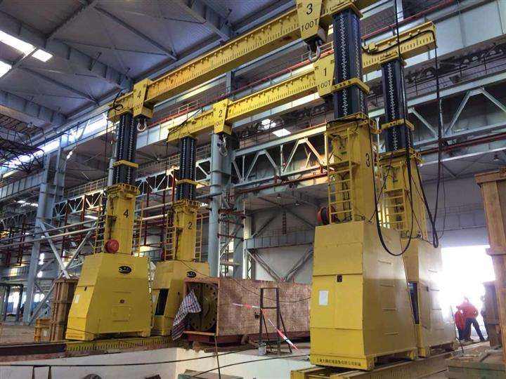 如何用液壓龍門吊完成重型機(jī)械搬運(yùn)及定位安裝？